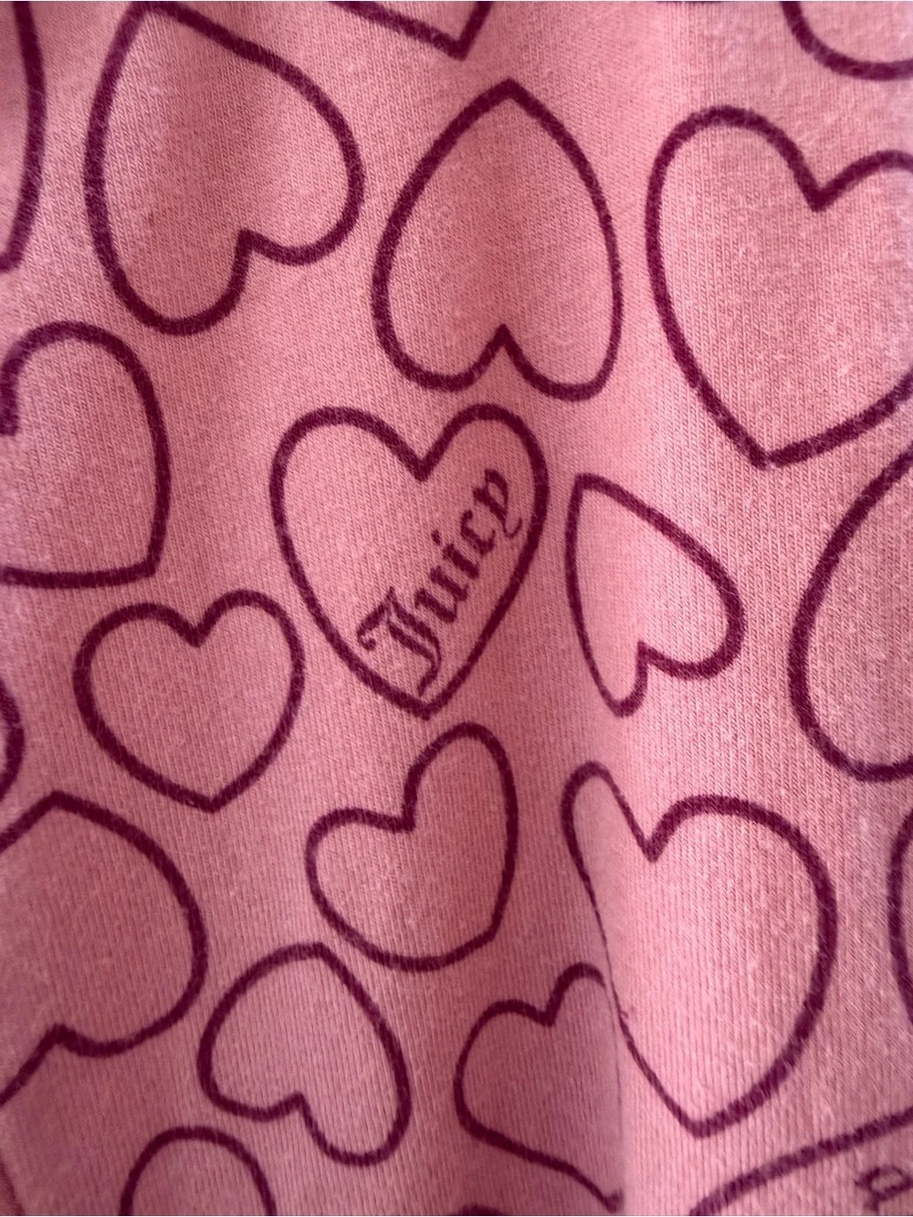 Juicy Couture Girls 4T Sherpa Fleece Quarter Zip Heart Leggings 2 Piece Set